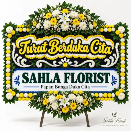 Papan Bunga Duka Bangka